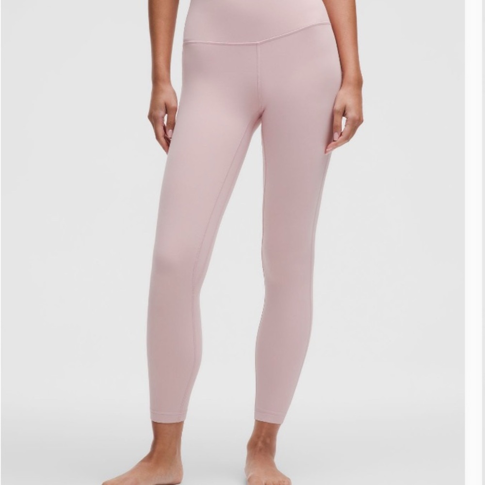 Lululemon Athletica Soft Pink Leggings